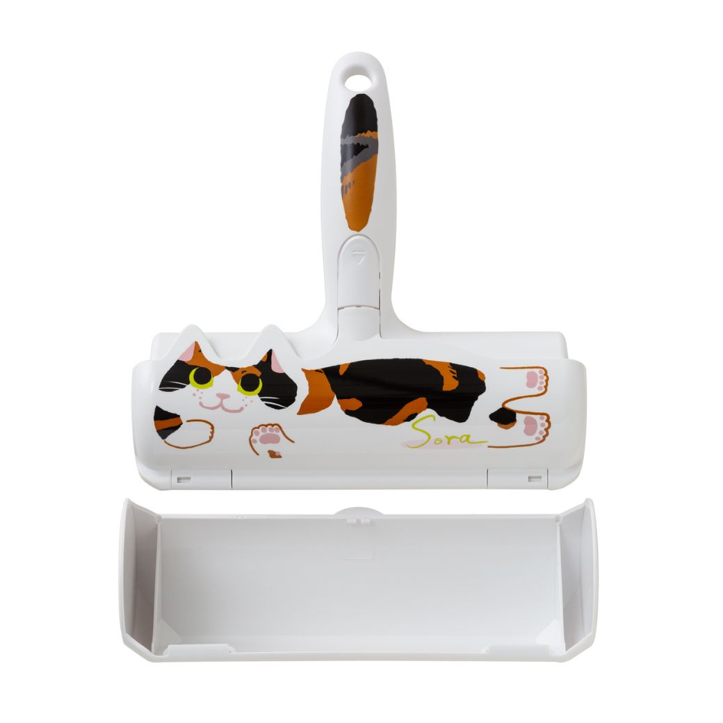 けい様　取り置き中　三毛猫ドラマー　流れ星流れるクローバー畑　Bathroom BF期間 P5倍 送料無料】ぱくぱくローラー Sora ペット 猫 毛 掃除 毛