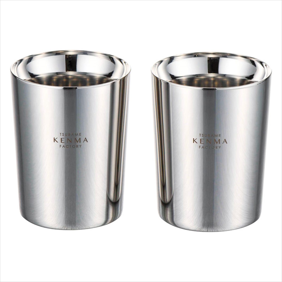 燕研磨ファクトリー ステンレスダブルカップ260ml 2P※沖縄・離島配送不可