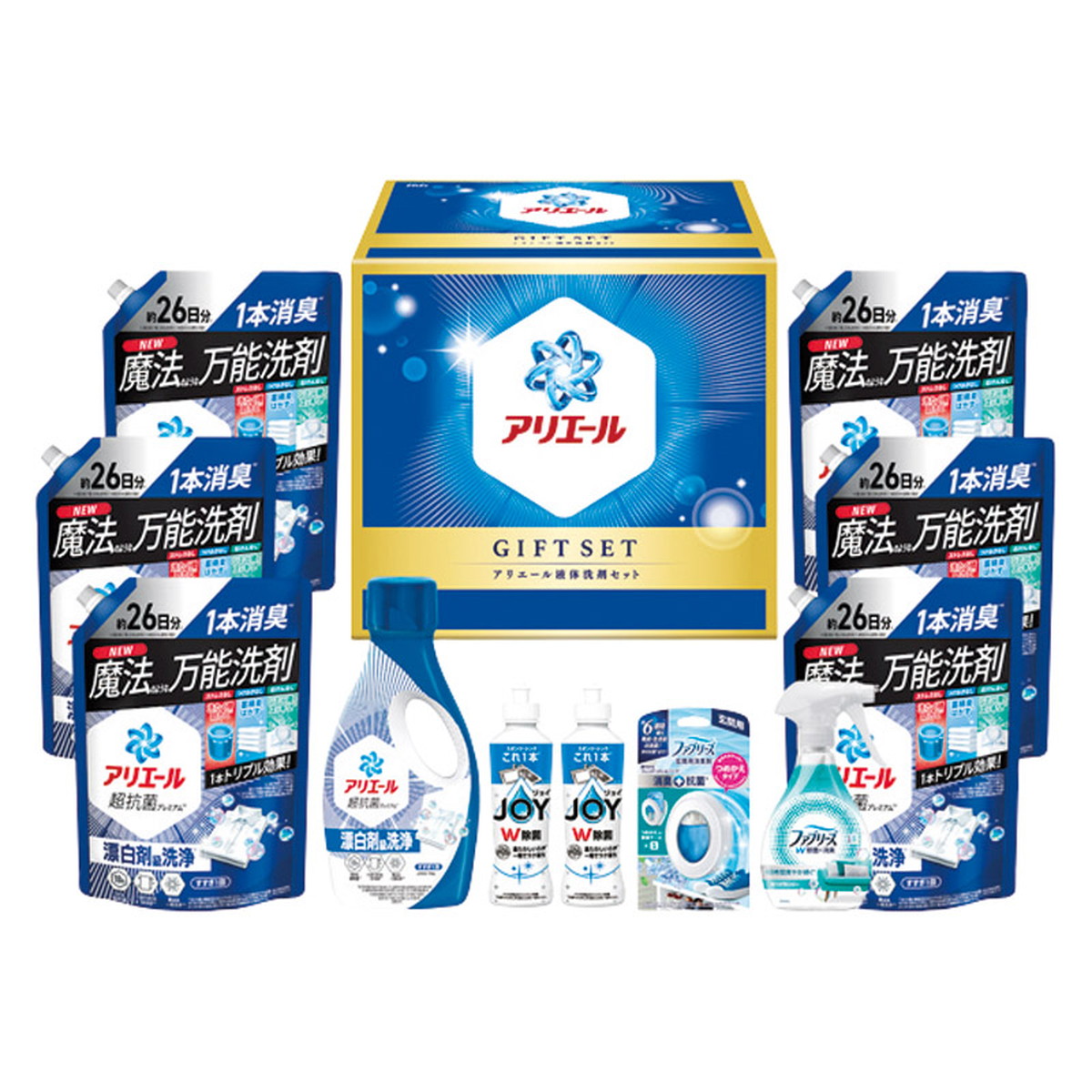 P＆G アリエール液体洗剤セット PGCG-100F【沖縄県・離島 配送不可】