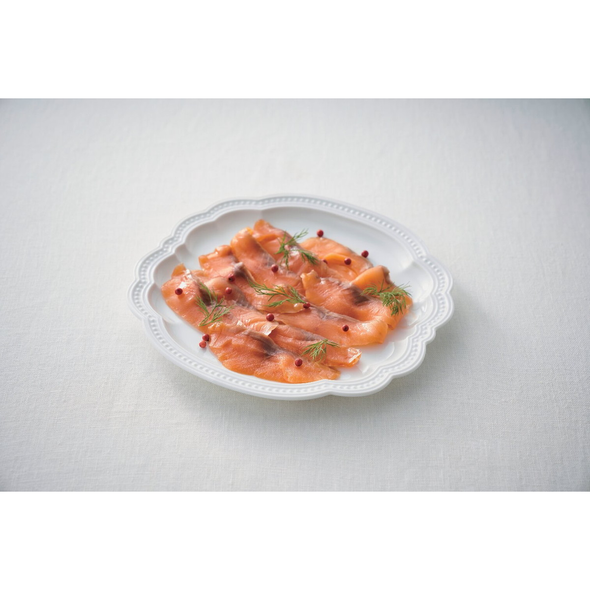 琥珀サーモン燻製スライス（久慈育ち）　６０ｇ×６