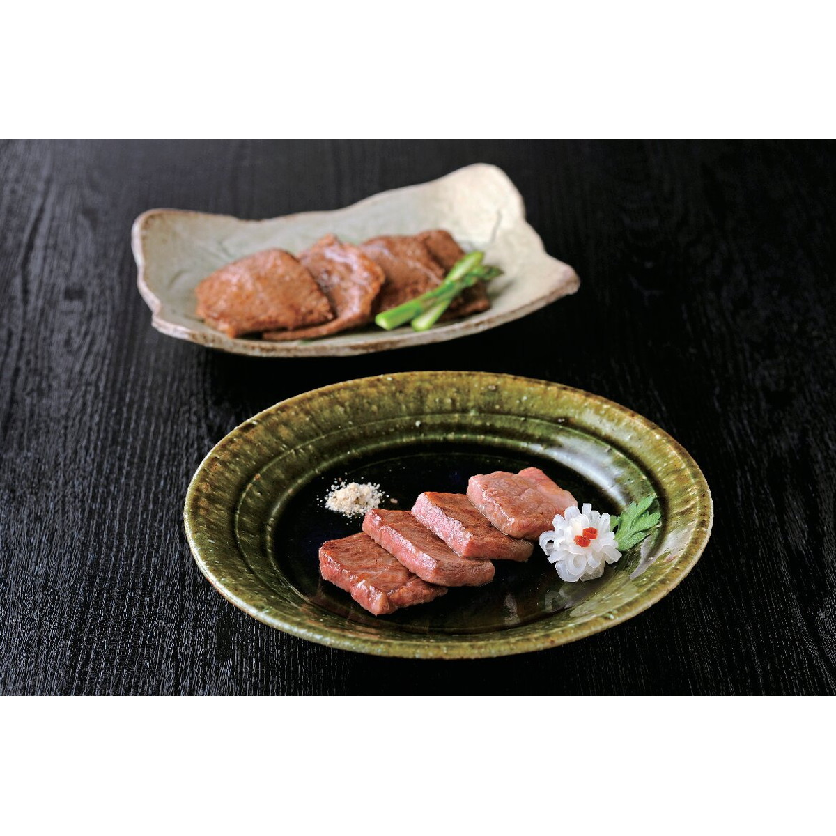 黒毛和牛たれ漬焼肉用・カットステーキ詰合せ