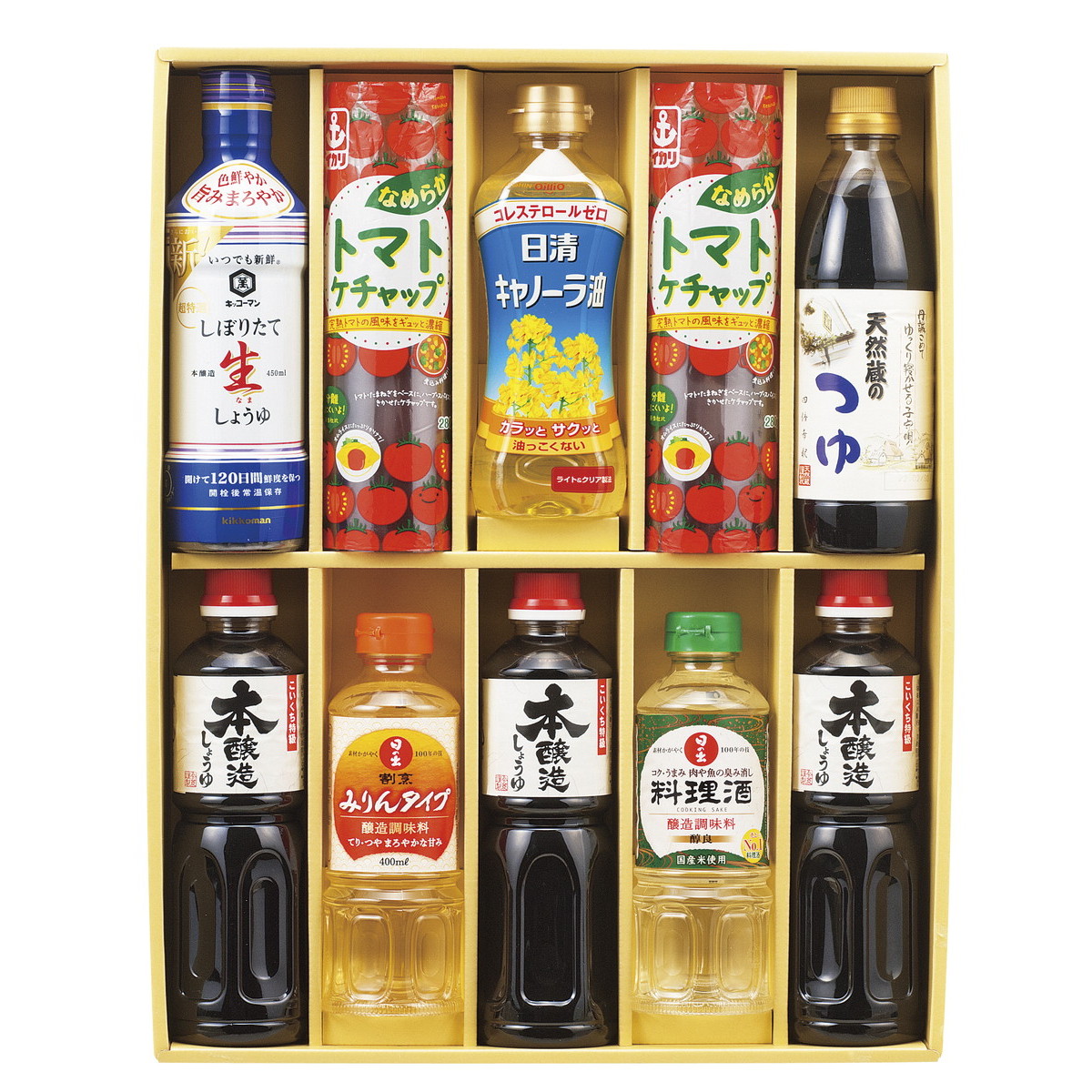 キッコーマン＆調味料バラエティセット KSM-70N【北海道・沖縄県・離島 配送不可】