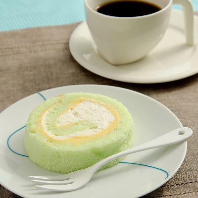 洋菓子 メロンロールケーキ 4個 お取り寄せスイーツ sweets ロールケーキ メロン 扇屋製菓 静岡県