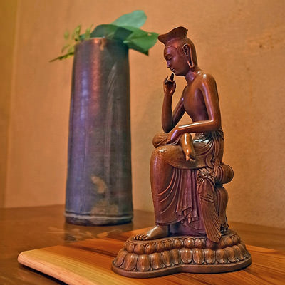 弥勒菩薩　縁起物　置物 布袋 尊 神 七福神 弥勒菩薩 置物 仏像 福 財運 金運 出世運