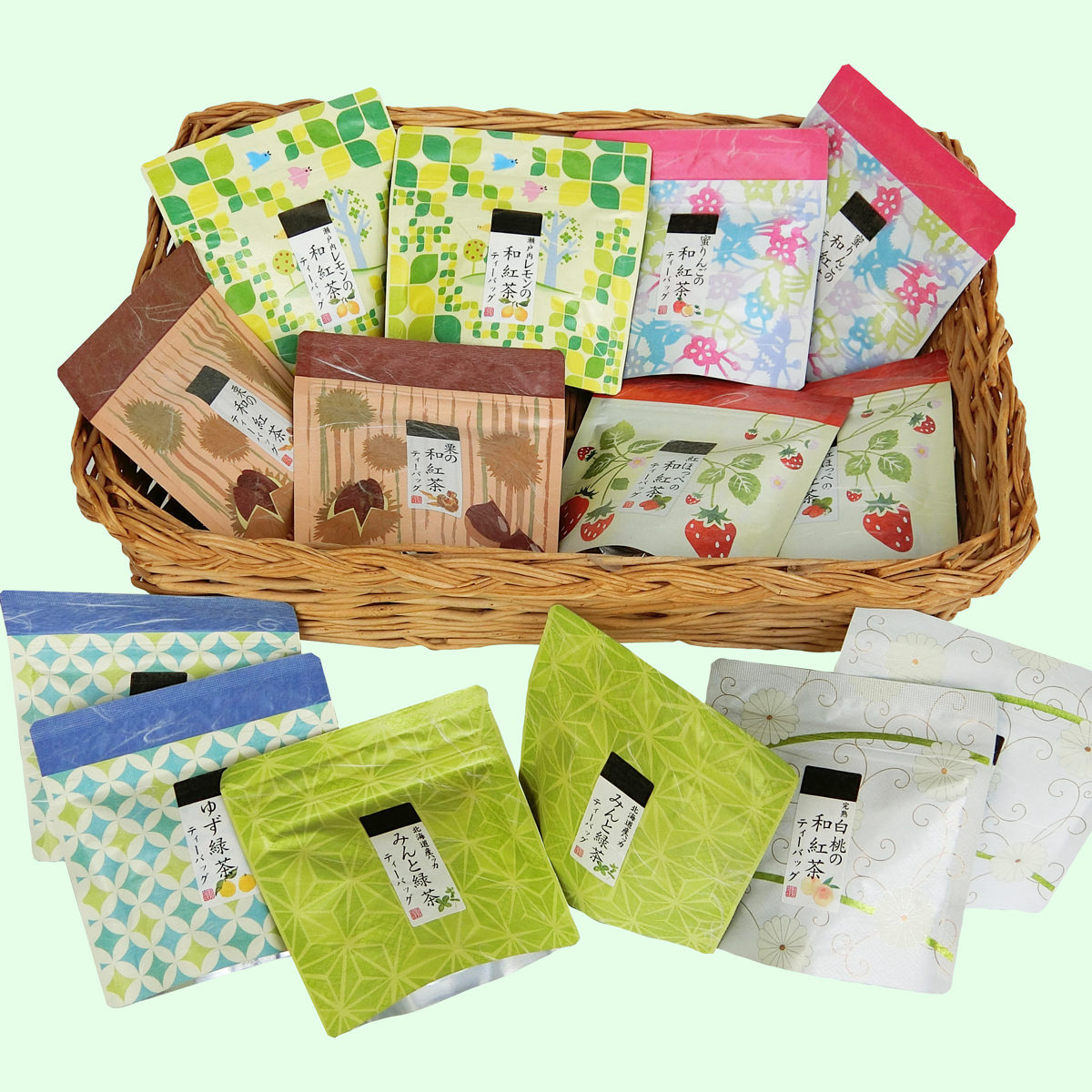 フレーバーティーパーティー 7カテゴリー 2個 硬化 おティー ティーカバン お茶 緑茶 ティー包み 海門中レモンのユニオン紅茶 ゆず緑茶 国産 荻野蔵 貨物輸送無料 産直 お取り寄せ Pasadenasportsnow Com