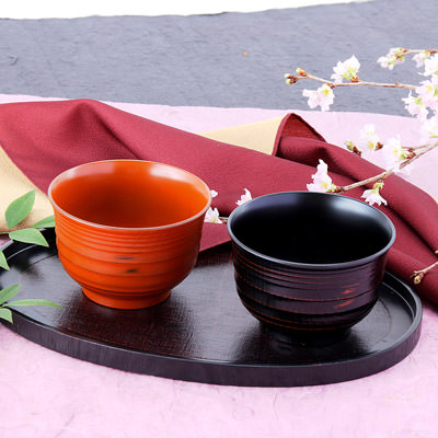 楽天市場】送料無料 落ち着いた色合いが食卓を和ませる 山中塗 根来