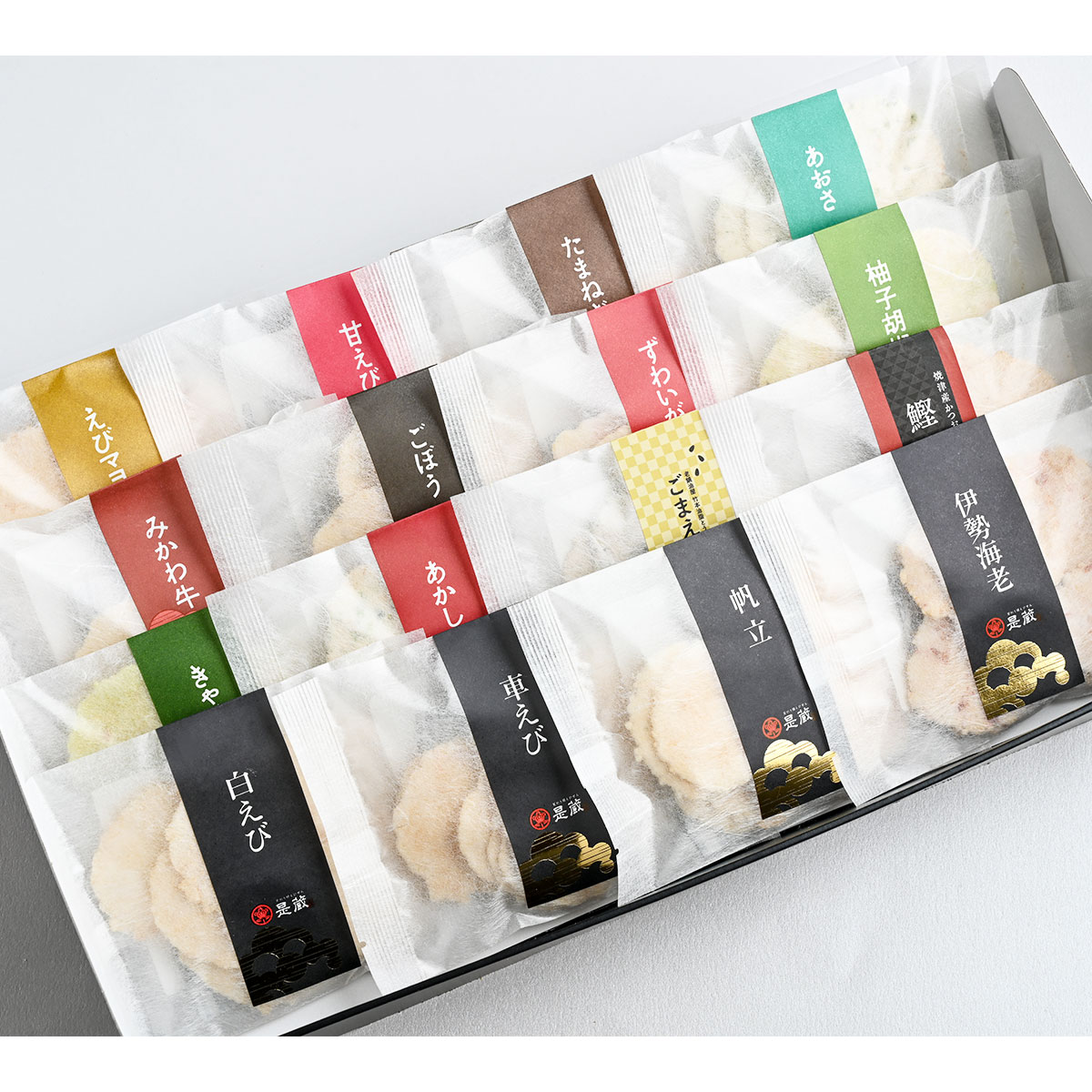 楽天市場】ほがじゃ 3種 アソート 6箱 セット えび せんべい お菓子