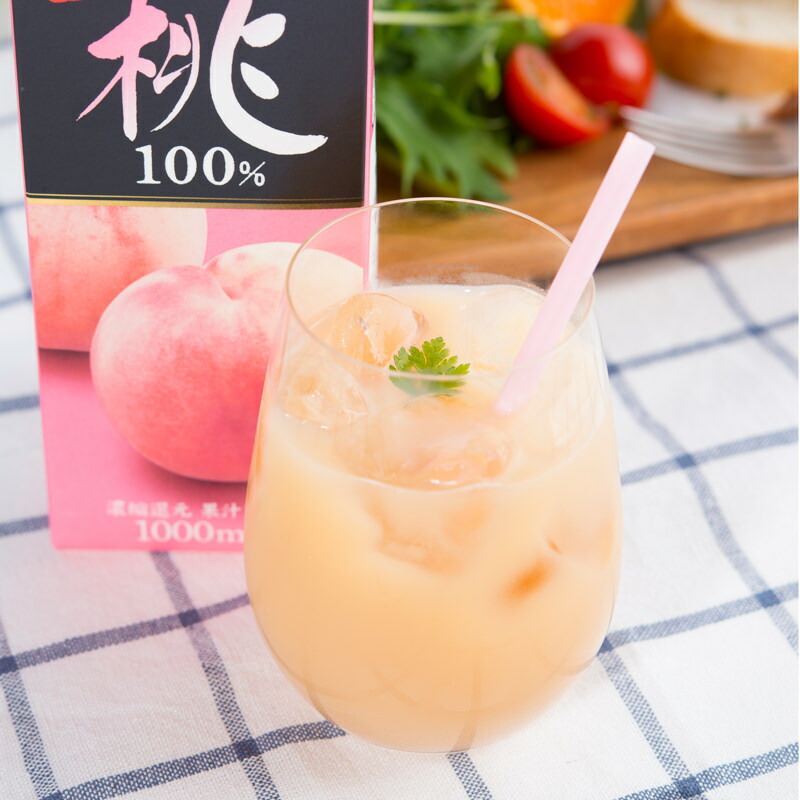 【楽天市場】【10%割引】フルーツジュース 桃ジュース 3本 セット 1000ml 果汁 100% 桃 ジュース もも ピーチ 白桃 濃縮還元 ...