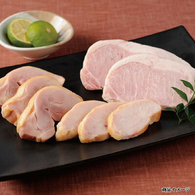 市販 阿波尾鶏 阿波すだち鶏ハム詰合せ 阿波尾鶏スモークハム 阿波すだち鶏スモークハム各0g 各2個 ホワイトポークハム600g 1個 Fucoa Cl