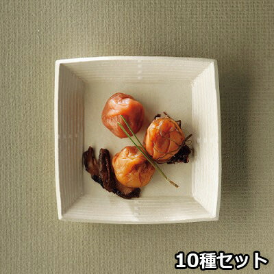 紀州南高梅 味いろいろ10種セット うす塩 しそ風 はちみつ入 こんぶ 梅しいたけ各塩分約8 松葉エキス入 かつお各塩分約14 白干塩分約 焼き塩分約18 まろやか白干塩分約11 Francophile Dk