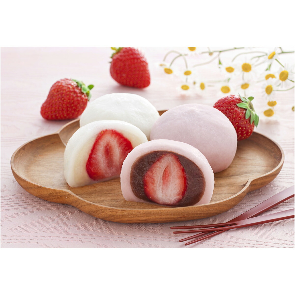 市場 イチゴ 和菓子 大福 セットいちごのしあわせ 苺 6個 いちご大福 スイーツ 市場 イチゴ 和菓子 大福 セットいちごのしあわせ 苺 6個 いちご大福 スイーツ