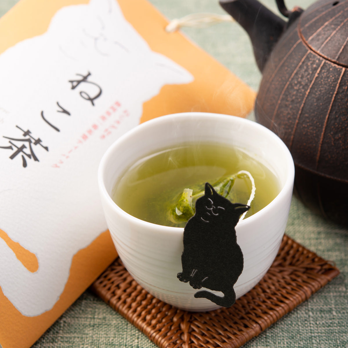 ねこ茶の葉 10個 詰合せ 緑茶 静岡県産む お茶カバン ねこ付票 お茶 とりあえず茶 国産 名産シロモノ 静岡茶 キャット茶 大切 ねこ 手土産 猫モチーフ 静岡 ねこタグ 猫タグ 静岡 静岡県産 緑茶 カワイイ かわいい 一番お茶 6材料 ギフト 差しあげる ネコ好色 ネコグッズ