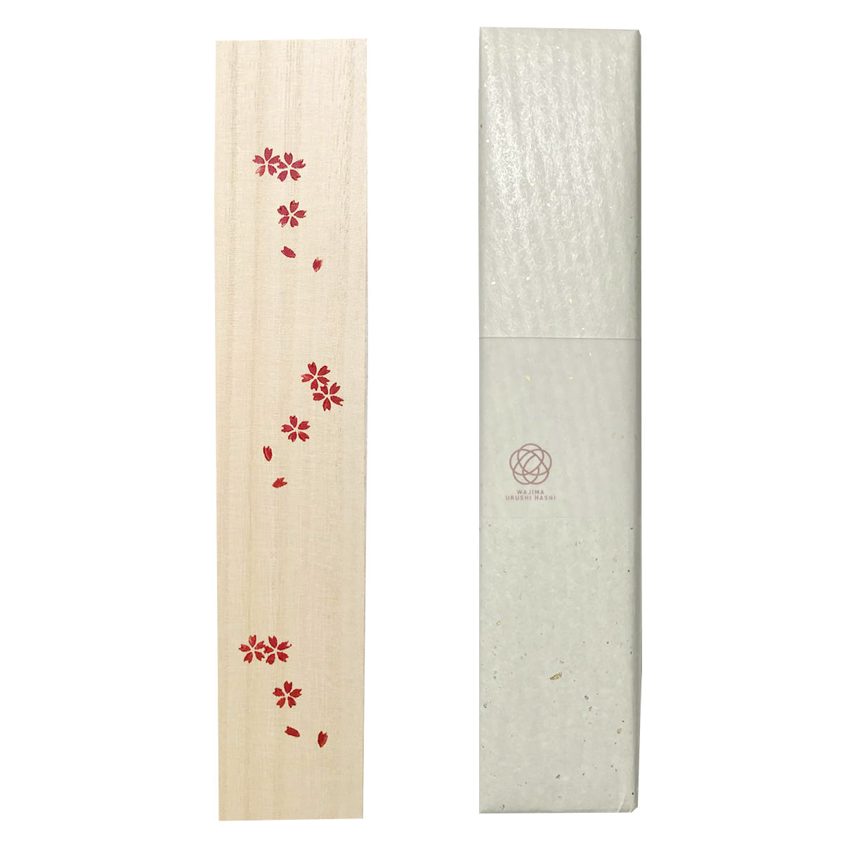 橋本幸作漆器店輪島うるし箸乾漆桜ふぶき一膳桐箱入り箸選べる色朱黒茶カトラリーはし国産漆器石川県産能登ヒバ天然木天然漆漆箸うるし箸日本製輪島石川桜乾漆使いやすいポスト投函便