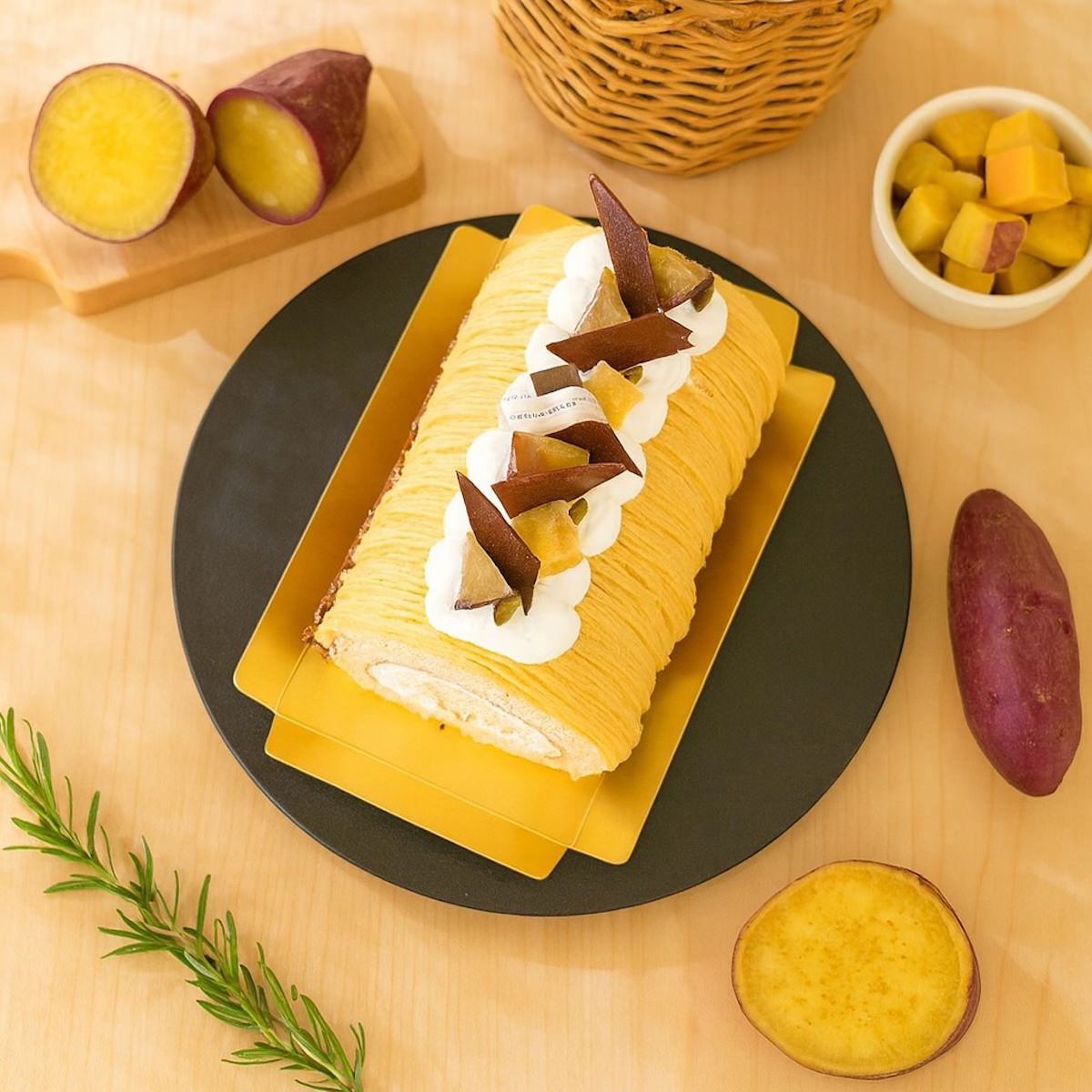 白金スイーツ シルクスイート ロールケーキ ホール ギフト ケーキ 冷凍 スイーツ おしゃれ モンブランロール