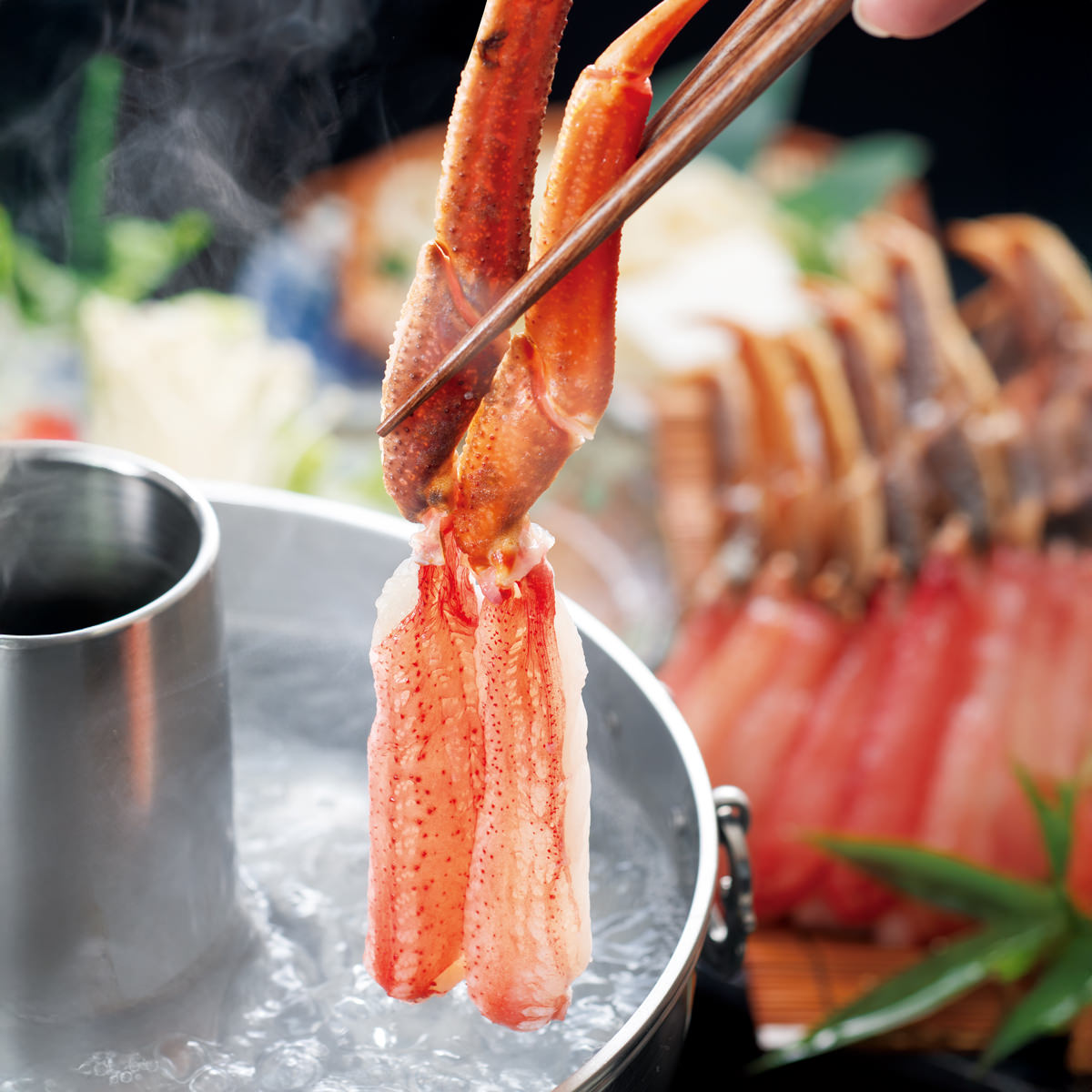 海鮮茶屋せんざん本店 かにしゃぶセット ギフト 3～4人前 蟹しゃぶ 鍋セット ズワイガニ 冷凍 かにしゃぶ セット｜産直お取り寄せＮセレクト