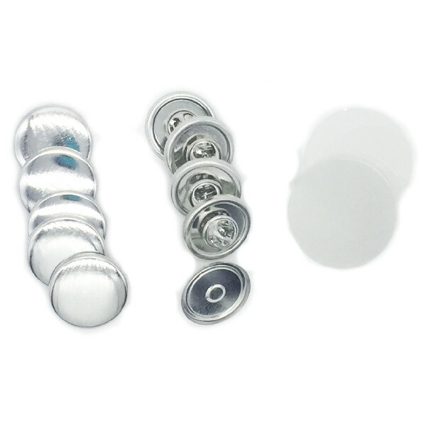 楽天市場】缶バッジ マシーン 用 パーツ 部品 25mm Zピン 1000 個