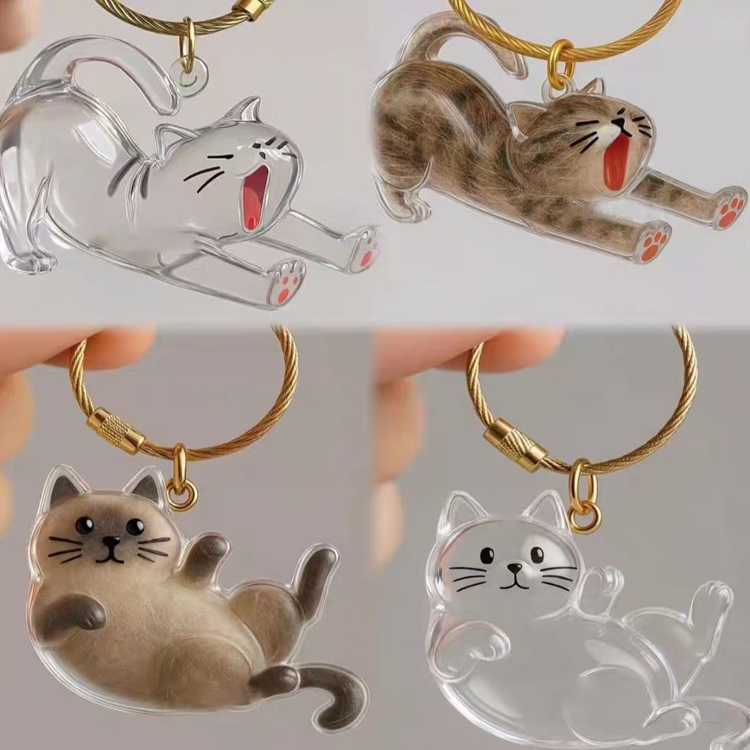 【訳あり】猫の毛だま収納キーホルダー✨ノーマル① 楽天市場】ねこけだま 猫毛玉入れ 猫毛収納ボックス 6種類 毛玉