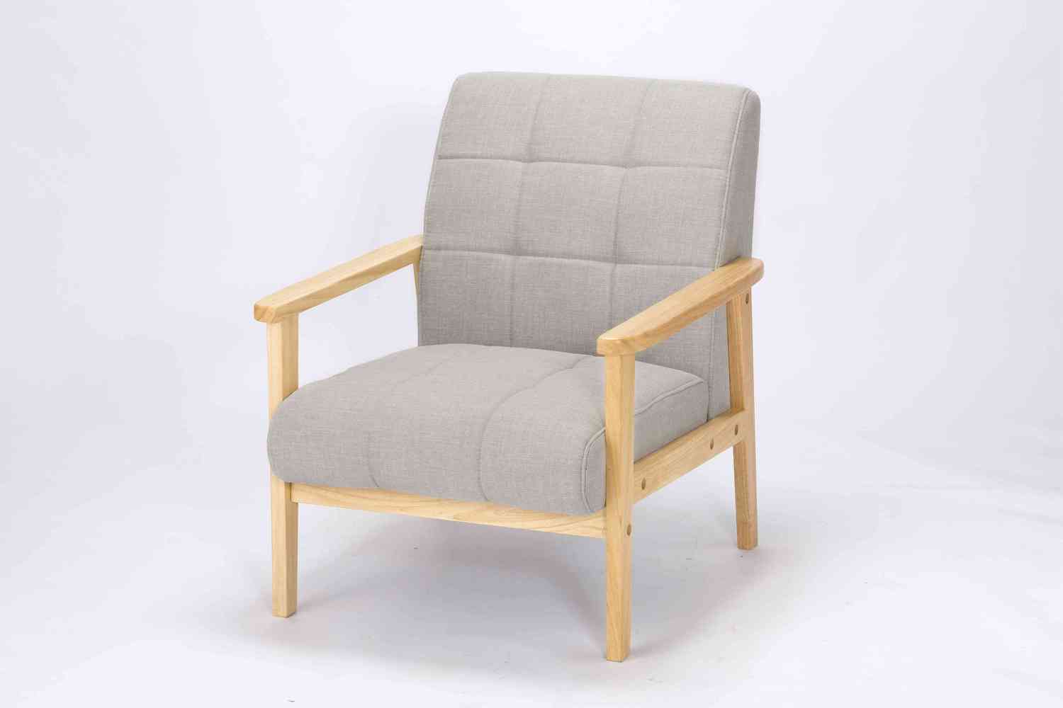 ラニット１P長いす布薄墨色 調度品 室内装飾  4573321191857  RK-650-1P(FGR)  貨物輸送無料 （※北海道、沖縄･離島は送りとどける不可） ソファ-ソファ・ソファベッド-インテリア・寝具・収納