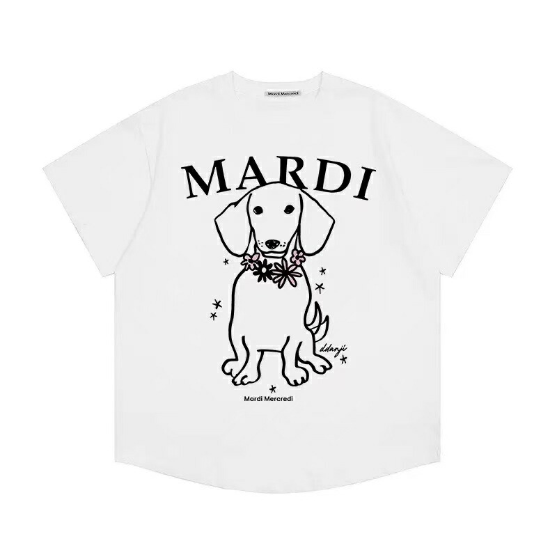 マルディメクルディ Mardi Mercredi Tシャツ TSHIRT DDANJI LIGHT BEIGE 半袖 レディース 韓国 ファッション アパレル Mardi Mercredi マルディメクルディ Tシャツ TSHIRT DDANJI 半袖