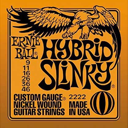 楽天市場】エレキギター 弦 アーニーボール 2222 Hybrid Slinky