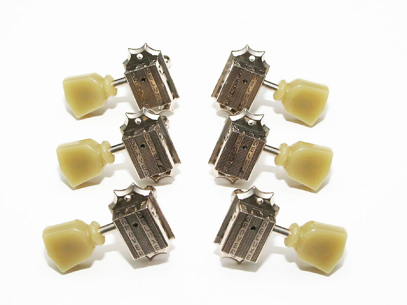 楽天市場】GROVER ギターペグ グローバーペグ 6個セット クローム 102