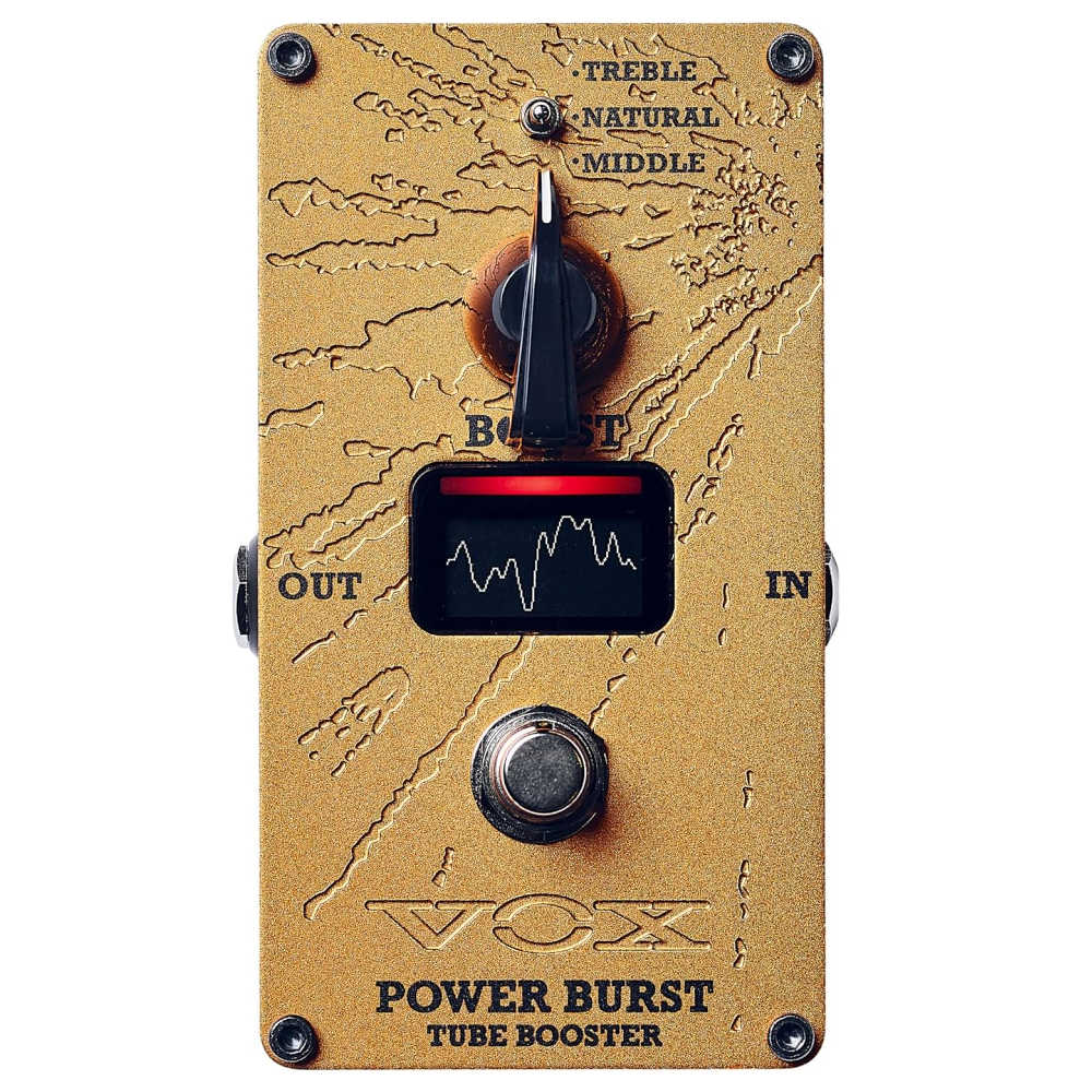 VOX(ヴォックス) POWER BURST ブースター ギター用 コンパクトエフェクター　Nutube搭載　真空管　Valvenergy 2nd VE-PB