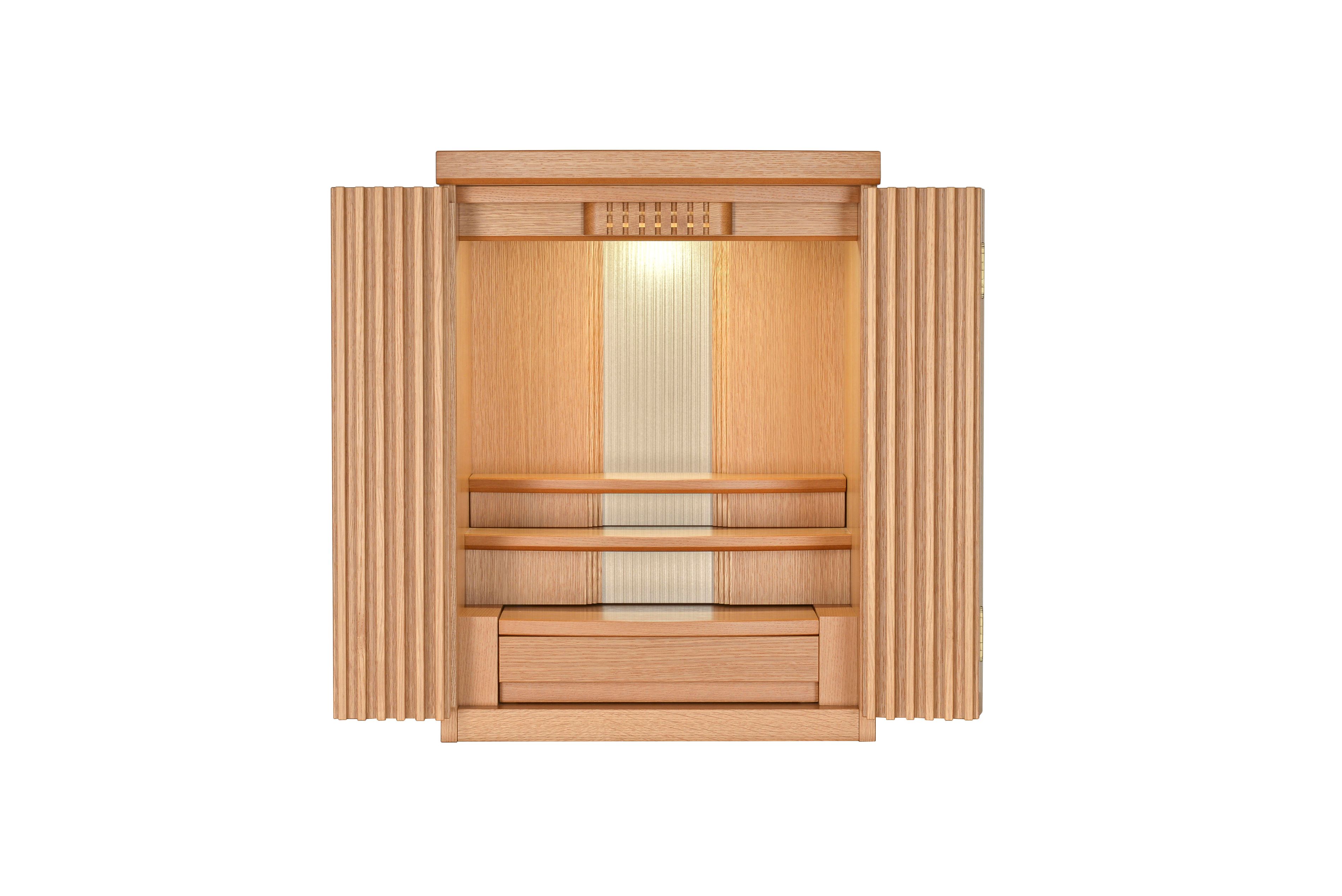 上置仏壇 オマージュ 18号 オーク材