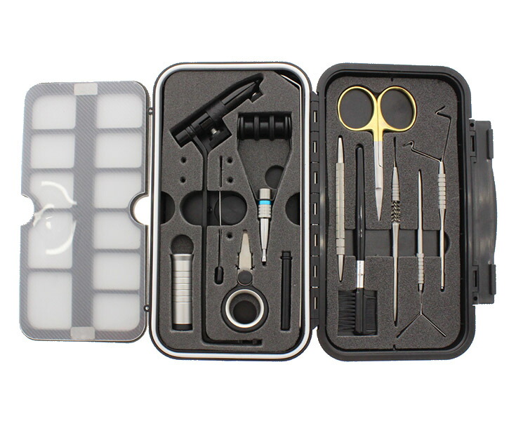 Nishikita Trading River Peak Fly Tying System Box Storage Rp Ty1000 River Peak Fly Tying System Box Storage Rp Ty1000 Tie Kit Free