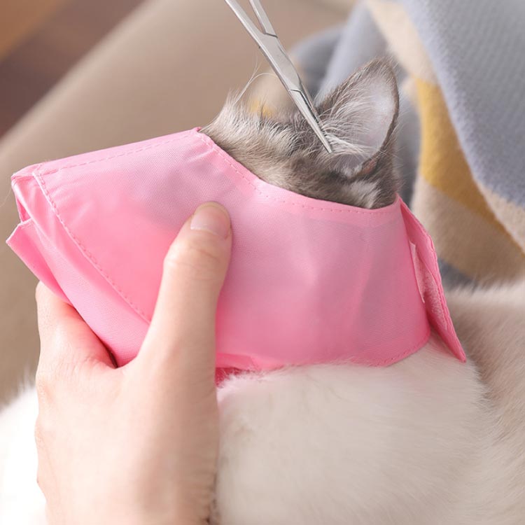猫用マスク爪切り補助具爪切り猫用アイマスクキャットマズル口輪フェイスマスク保護マスク目隠し爪きり補助用マスク耳掃除噛み付き防止お手入れ品ペット用品介護ケア爪ケア用品