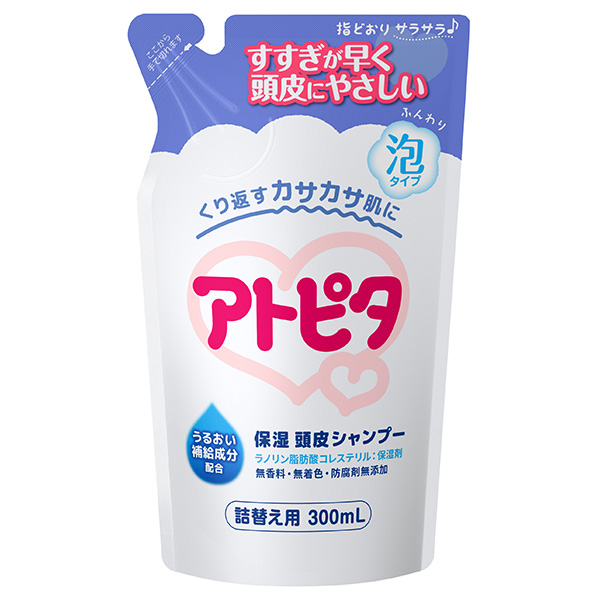 楽天市場 丹平製薬 アトピタ 保湿頭皮シャンプー 詰替え用300ml ベビー 赤ちゃん シャンプー せっけん アミノ酸 敏感肌 低刺激 無添加 保湿 スキンケア 丹平製薬 西松屋チェーン楽天市場店