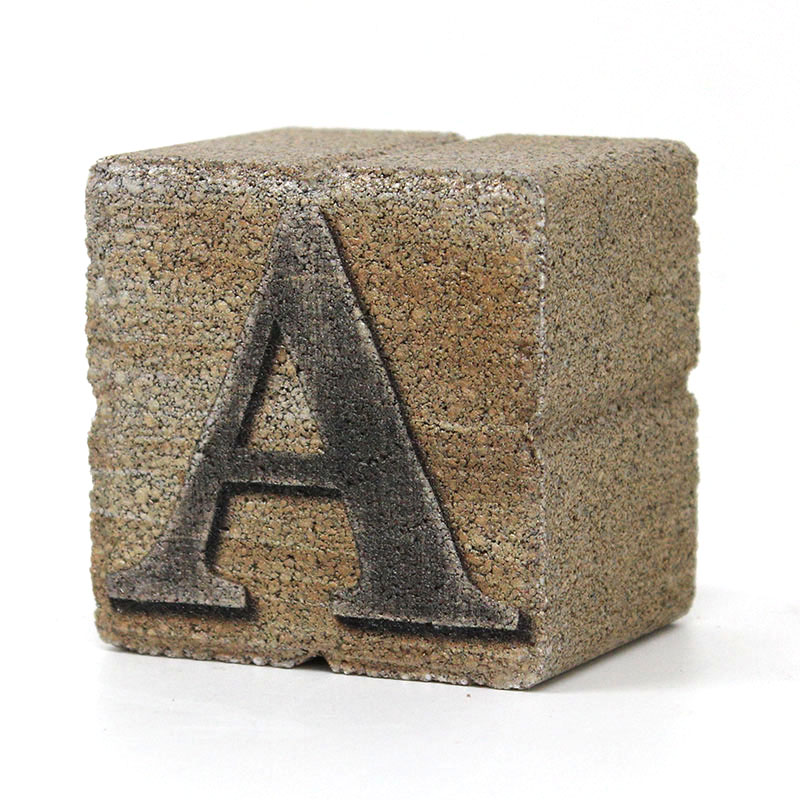 楽天市場 アルファベットブロック A 幅75mm 奥行60mm 高さ75mm アルファベットレンガ スーパーメガホームセンター Ejoy