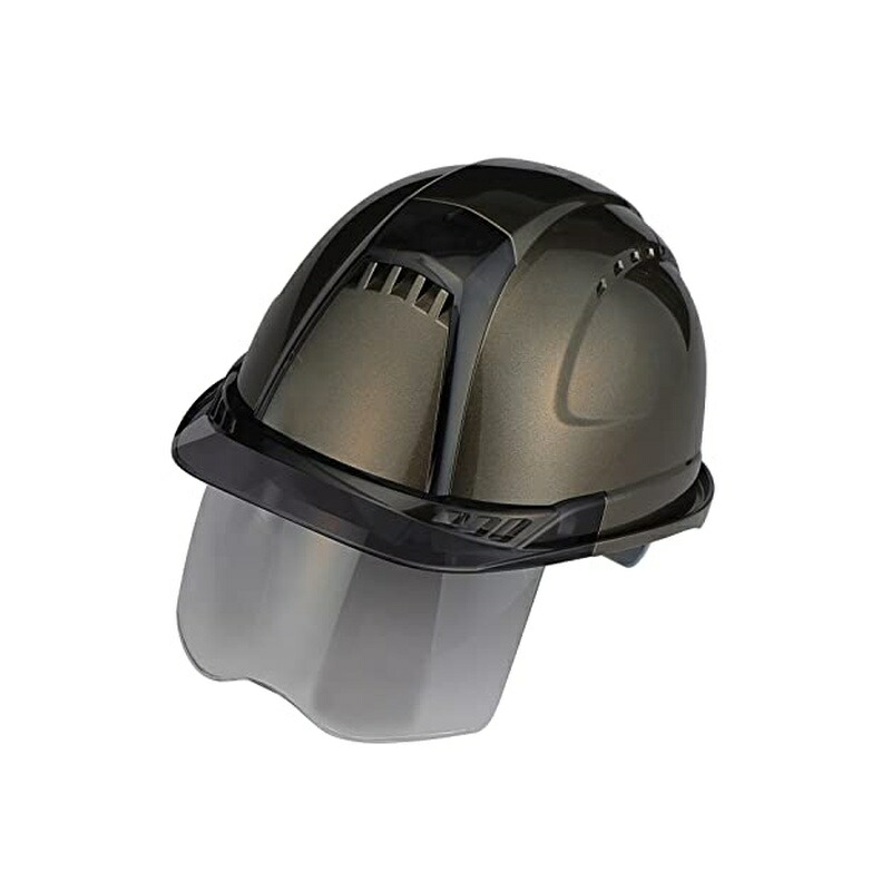 TOYO MHつづき物 安全帽 メタリックブラウン NO.391FSMBR 4977292900140