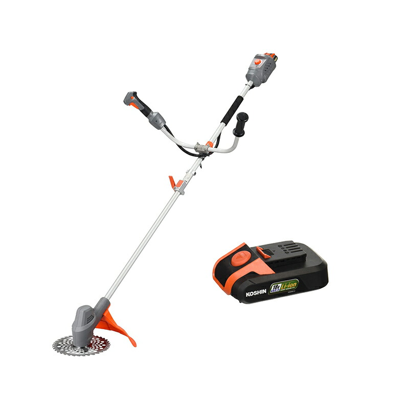 楽天市場】工進 (KOSHIN) 充電式草刈機 18V スマートコーシン U