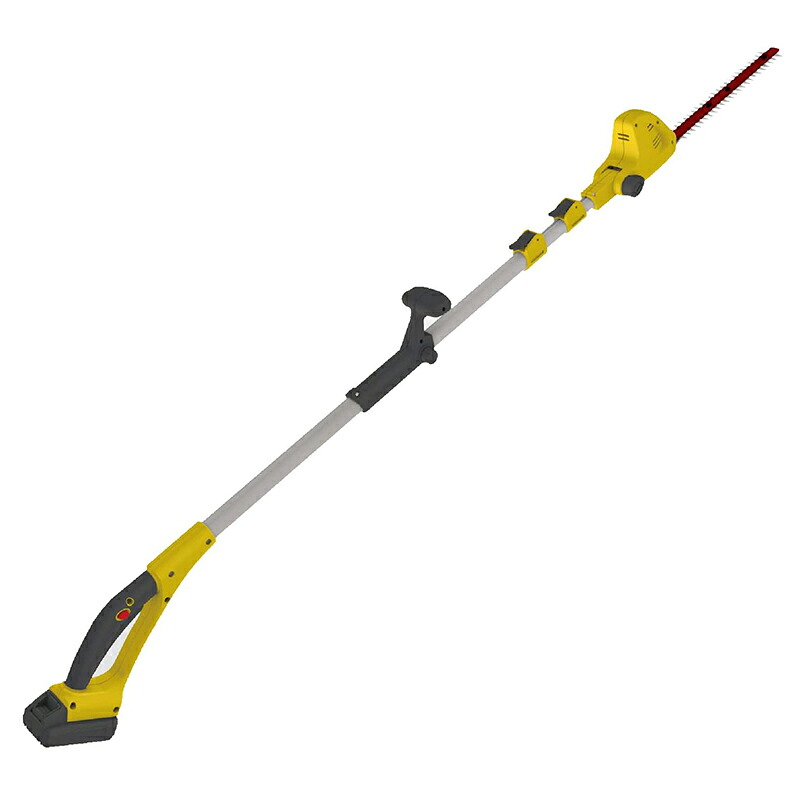ムサシ 充電式 ポールバリカン 18V イエロー バッテリー付 充電器付 musashi PL-5001 4954849450013｜スーパーメガホームセンター ejoy