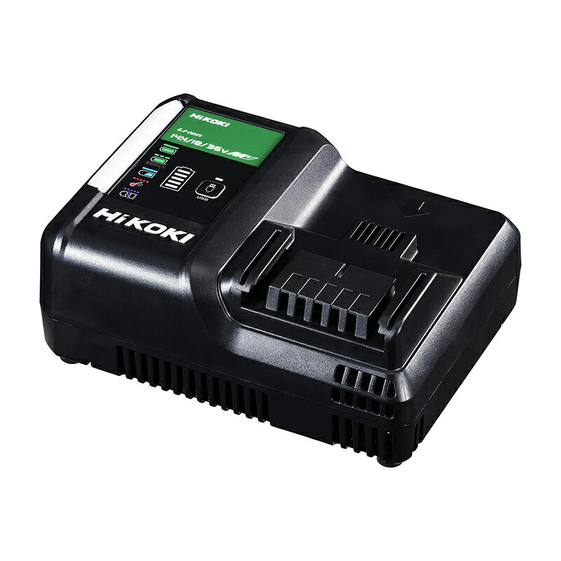 HiKOKI ハイコーキ 手っとり早い申し受ける器 横すべり式リチウムイオン独居室14.4V～18V相応う USB申し受ける端子付 UC18YDL2 4966376332236