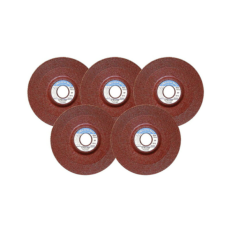 楽天市場】E-Value オフセット砥石 100×6×15mm 鉄工用 5枚 砥材粒度