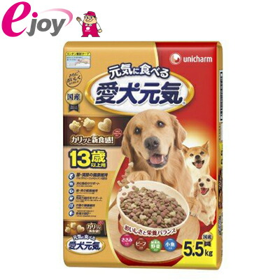 楽天市場】ユニ・チャーム 愛犬元気 13歳以上用1．8kg (犬