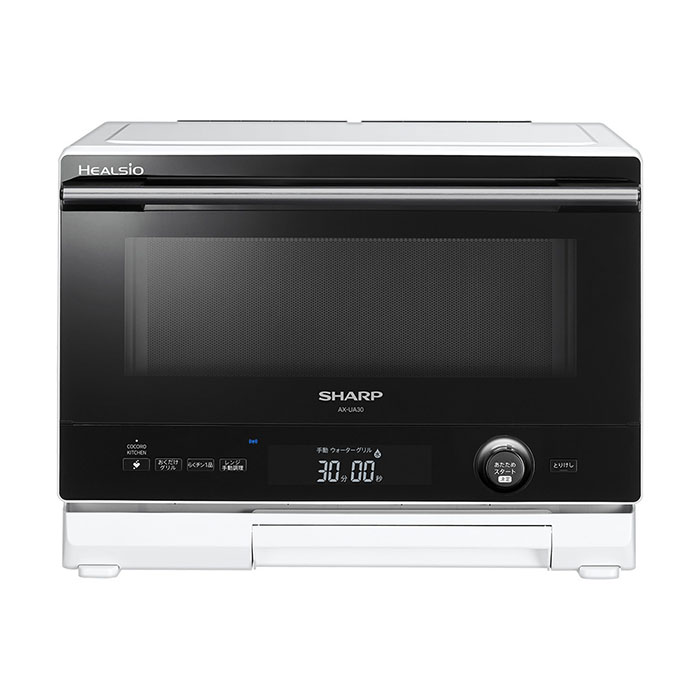 SHARP HEALSIO AX-AJ1-W ホワイト 22L オーブンレンジ Amazon.co.jp: Sharp AX-AJ1-W Healsio Steam Oven, 0.8 cu ft