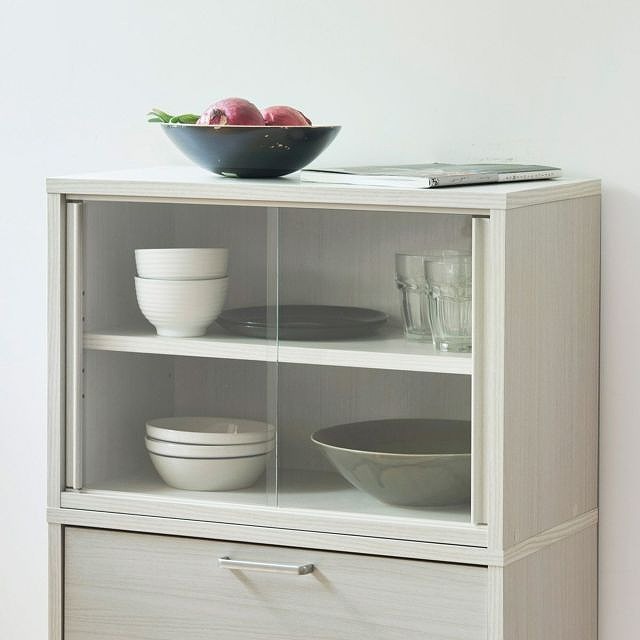 楽天市場】ユーアイ NEO LIEN（リアン） 食器棚60 オープンスペース付