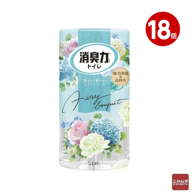 エステー　トイレの消臭力　エアリーブーケ　400ml×18個【送料無料】