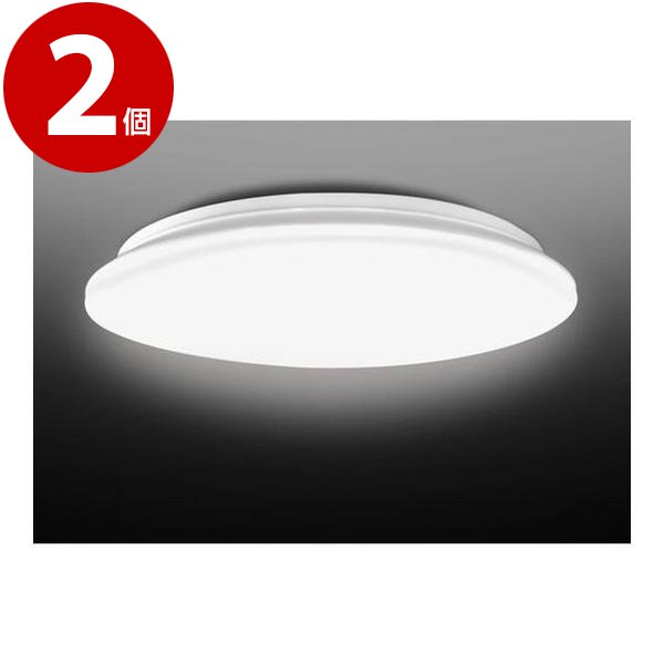 東芝 TOSHIBA シーリングライト LED 6畳 NLEH06R24A-DLD　2個　照明 ライト【同梱不可】