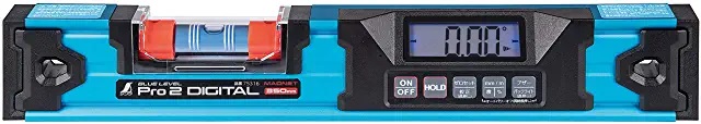 シンワ測定(Shinwa Sokutei) ブルーレベル Pro2 防塵防水のデジタル水平器 マグネット付 75316
