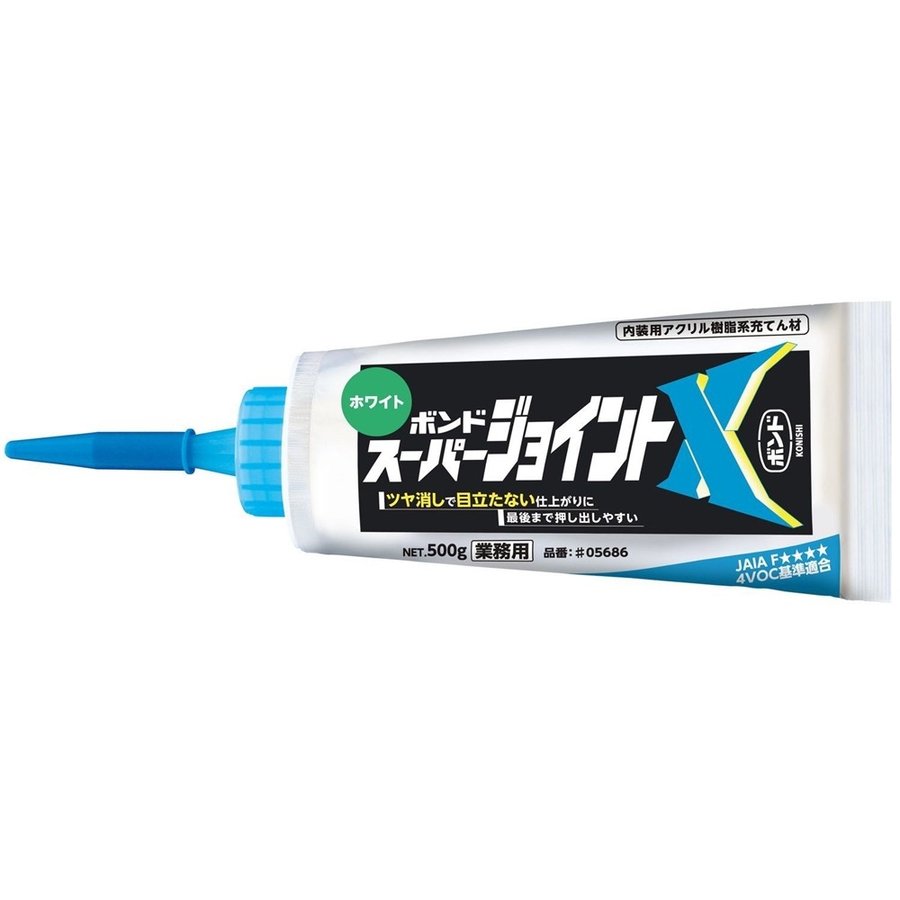楽天市場】コニシ/ボンド スーパージョイントX [ホワイト] 500g