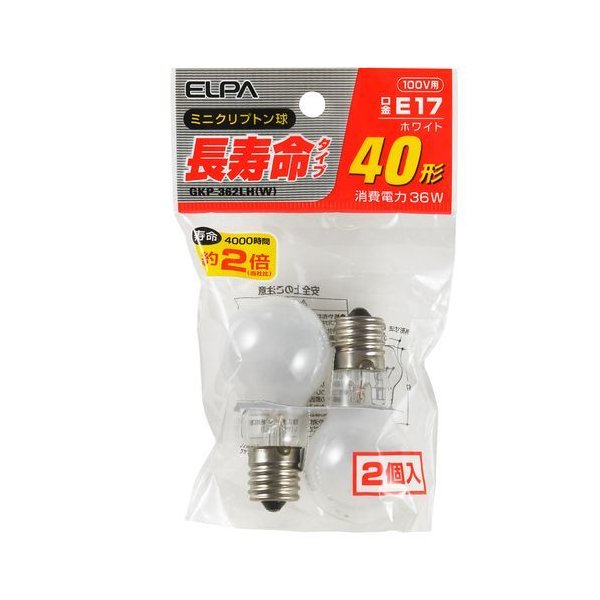 楽天市場】オーム電機 ミニクリプトン球 60形相当 PS-35 E17 クリア 2個入 KR100/110V54WC/2P : ニシムタ 楽天市場店