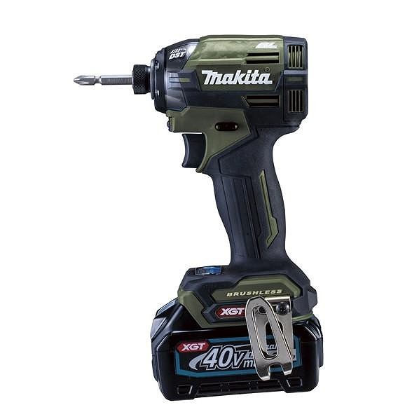 マキタ TD002GRDXO オリーブ (2.5Ahバッテリ2個・充電器・ケース付) 充電式インパクトドライバ 40Vmax