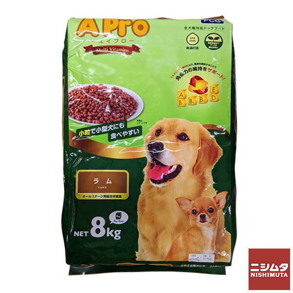 ドッグフード askim 楽天市場】森光商店 A Proドックフード ラム味 8kg : ニシムタ