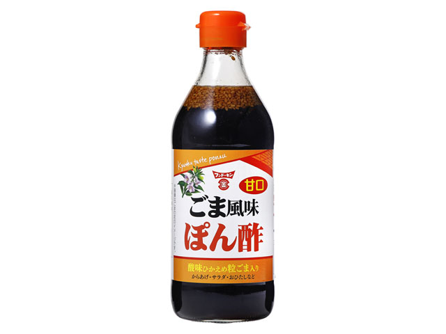 楽天市場】フンドーキン 甘口ごま風味ぽん酢 360ml 胡麻 ポン酢