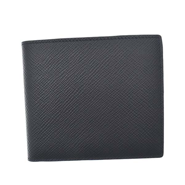 スマイソン Smythson 財布 二つ折り財布 折り財布 メンズ ブランド ネイビー 大幅値下げランキング