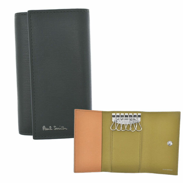 ポールスミス Paul Smith グリーン メンズ キーケース M1a1981 キーホルダー ブランド