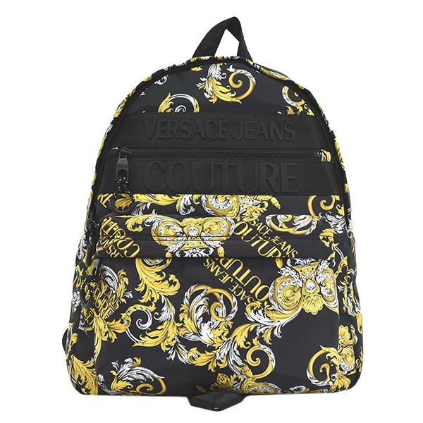 春夏新作モデル レディース メンズ バックパック リュックサック バッグ Versace ヴェルサーチ ブランド 防災 E1yzab60 マルチカラー 黒 ブラック Ch1 151 05 1060 0 00 Scholarshub Net
